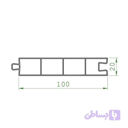 پروفیل پنل وینتک ۱۰ سانت