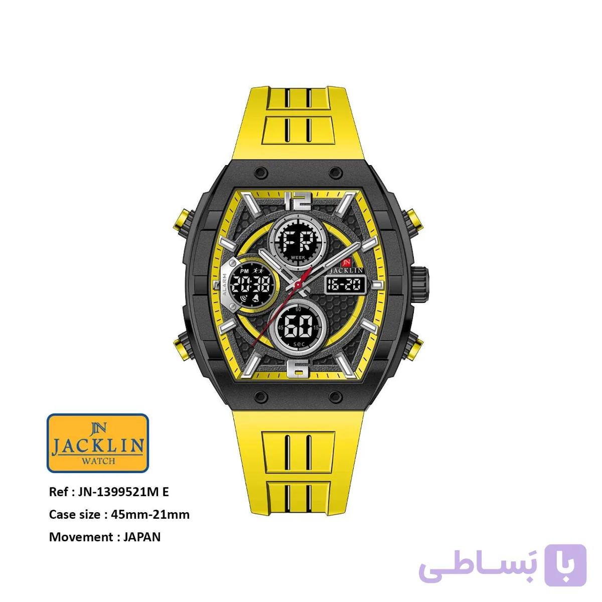 ساعت مچی جکلین jacklin اسپرت مدل 1399521ME — تصویر 1