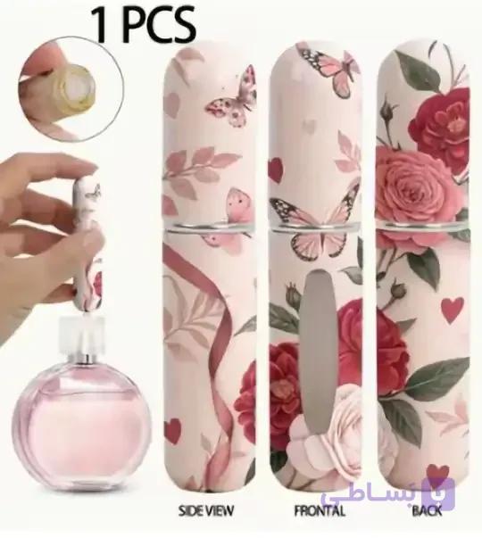 محفظه نگهدارنده عطر اتومایزر ( اسپری چند بار مصرف ) — تصویر 1