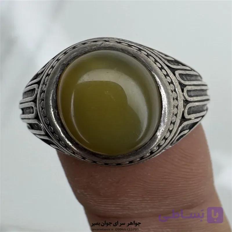 انگشتر شرف شمس با رکاب نقره ۹۲۵ — تصویر 1