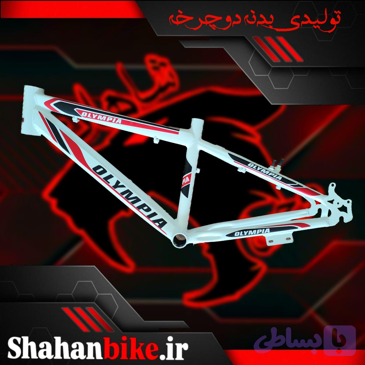 بدنه دوچرخه ۲۰ خام (بدون برچسب)