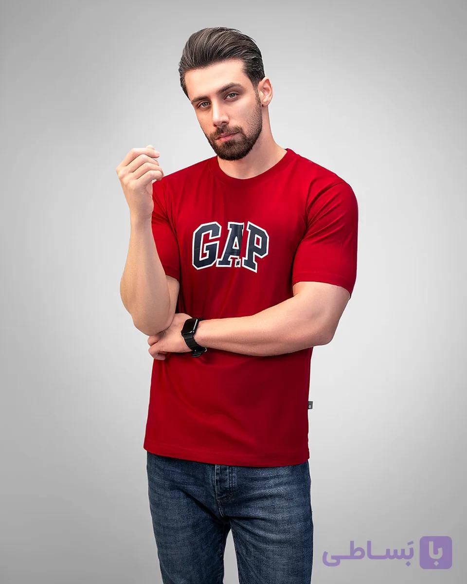 تیشرت یقه گرد GAP پنبه سوپر 100% — تصویر 1