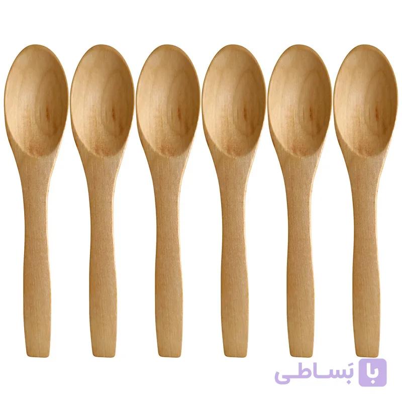 قاشق ادویه کد G100-CH بسته 6 عددی