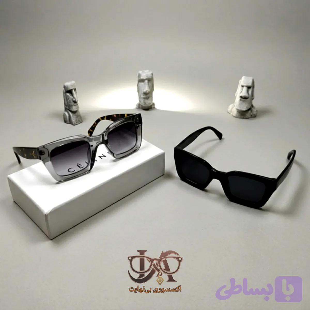 عینک آفتابی سلین مربعی celine — تصویر 1