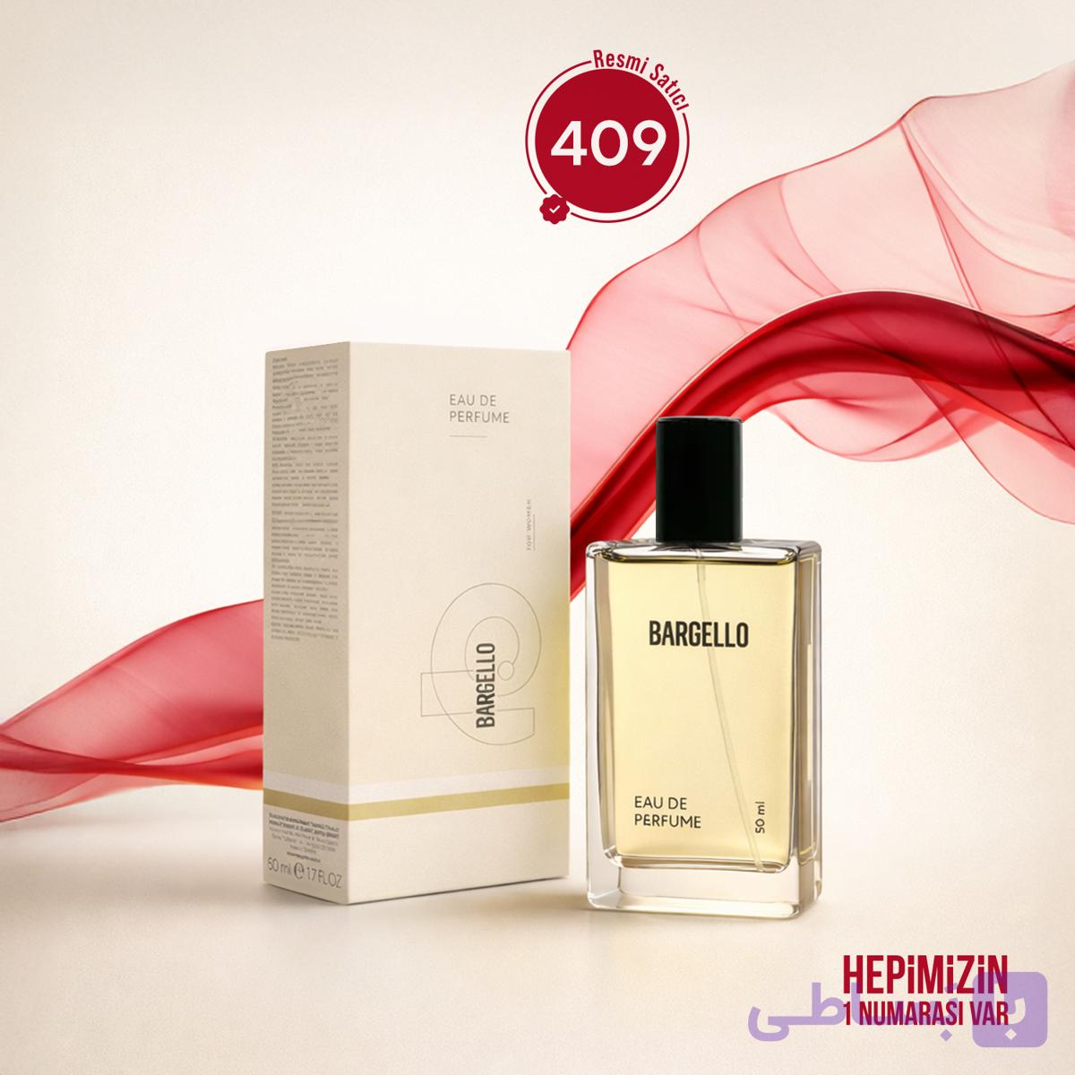 ادوپرفیوم زنانه بارگلو مدل Crystal Noir Versace کد 409 — تصویر 1