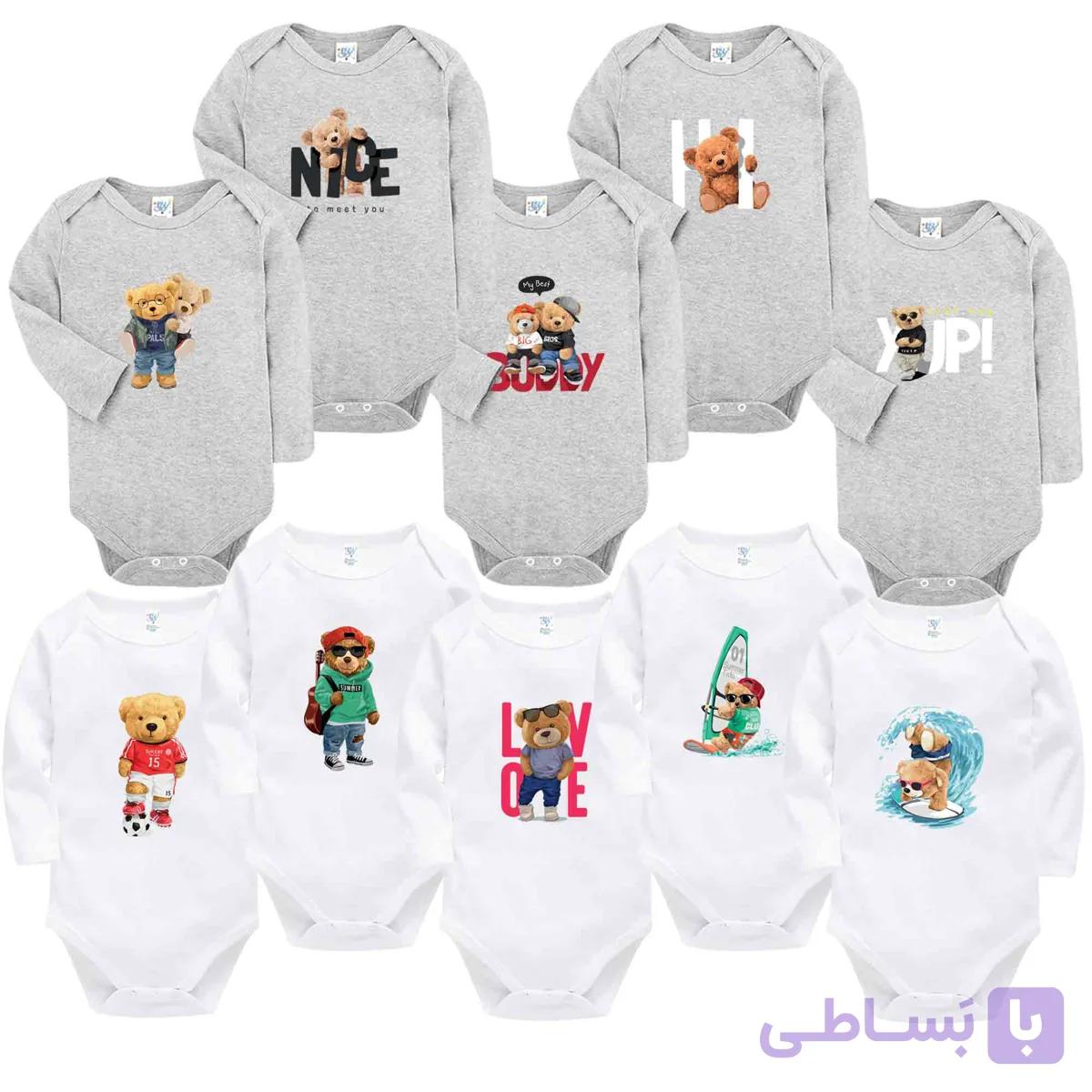 MAKE YOUR OWN COLORFUL TEDDY SET / ست تدی رنگی خودت را بساز — تصویر 1
