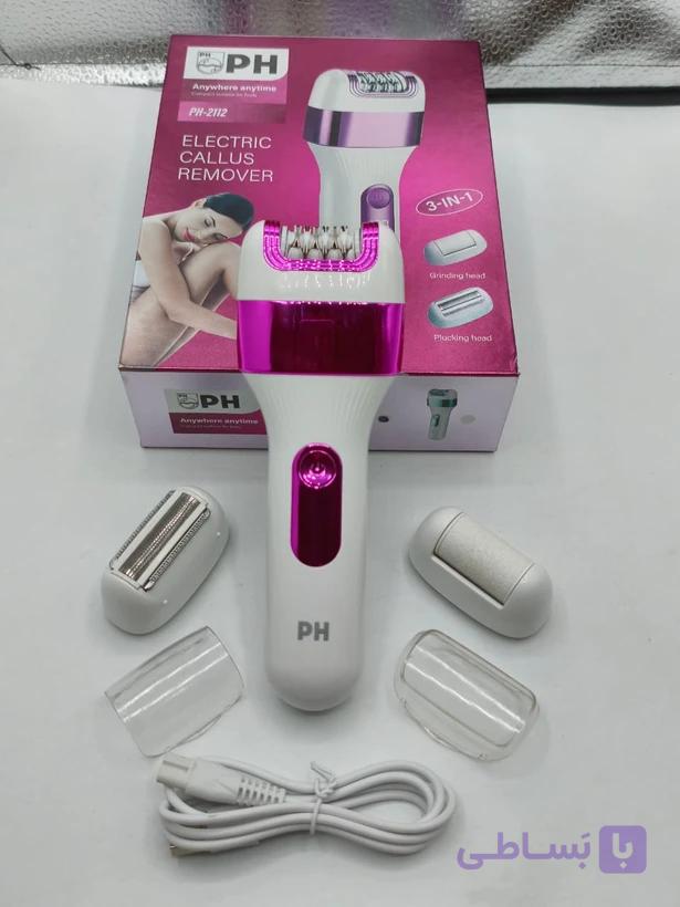 اپیلاتور فیلیپس مدل PH2112 ضد آب سه کاره — تصویر 1