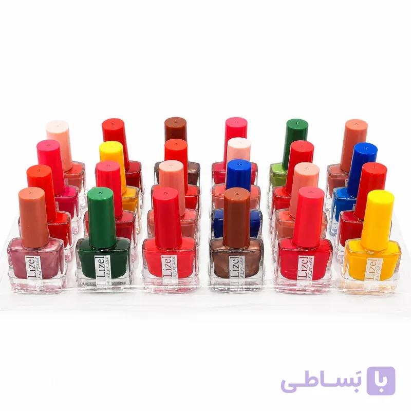 لاک ناخن لیزل مدل NP022 جعبه 24 عددی — تصویر 1