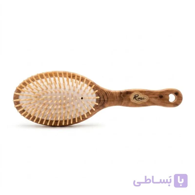 برس مو چوبی آر ام سی (Rmc) با دندانه‌های چوبی (سوزن چوب)