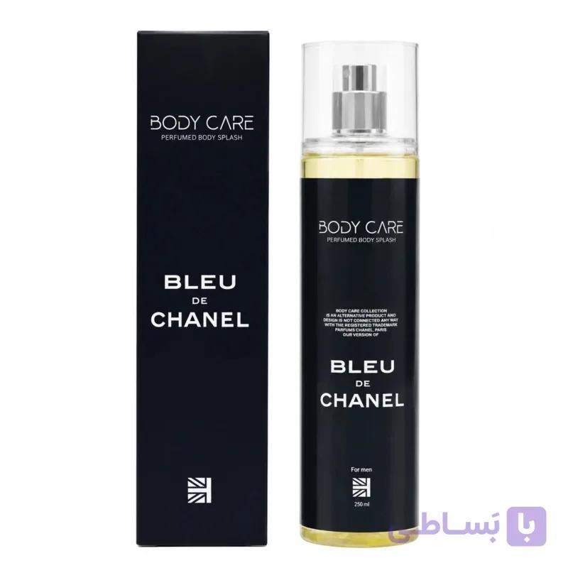بادی اسپلش مردانه بادی کر رایحه بلو شنل (Bleu de Chanel) حجم 250 میلی‌لیتر — تصویر 1