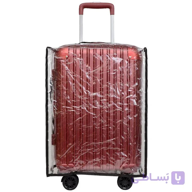 کاور چمدان شیشه ای ضخیم دور زیپ دار در سه سایز
