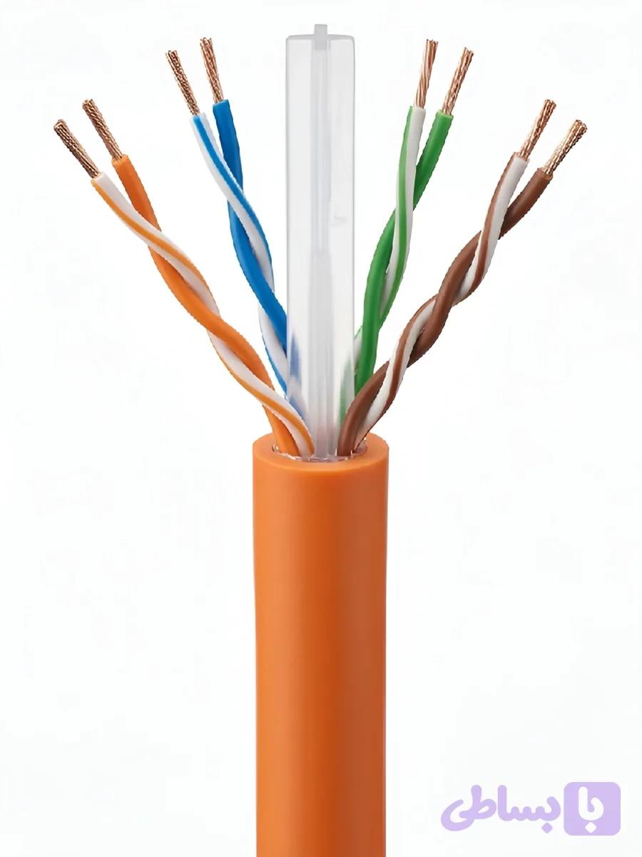 کابل شبکه روکش مس نگزنس Cat6 Utp Nexans CCA