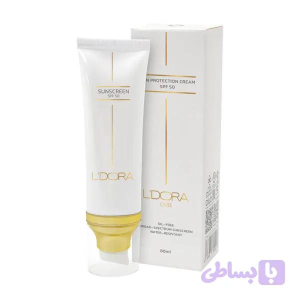ضد آفتاب بیرنگ۸۰میل spf50 لدورا