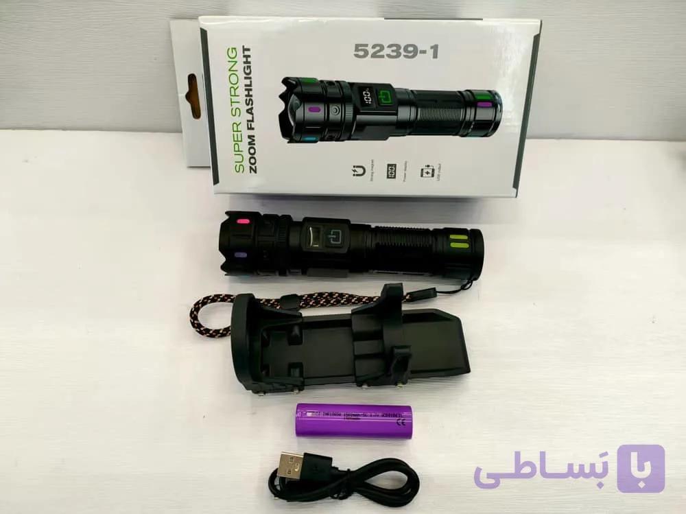 چراغ قوه شارژی تاکتیکال