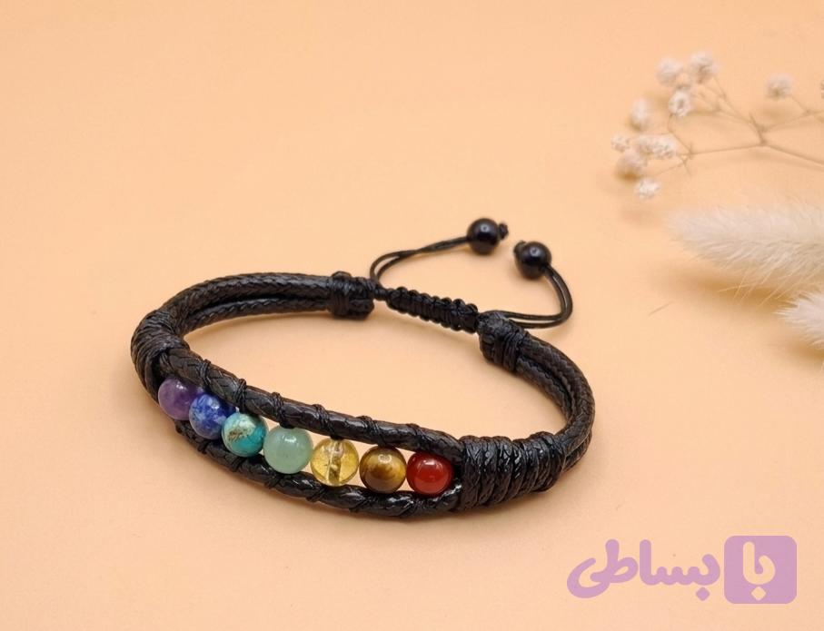 دستبند هفت چاکرا (کد 3FI95) — تصویر 1