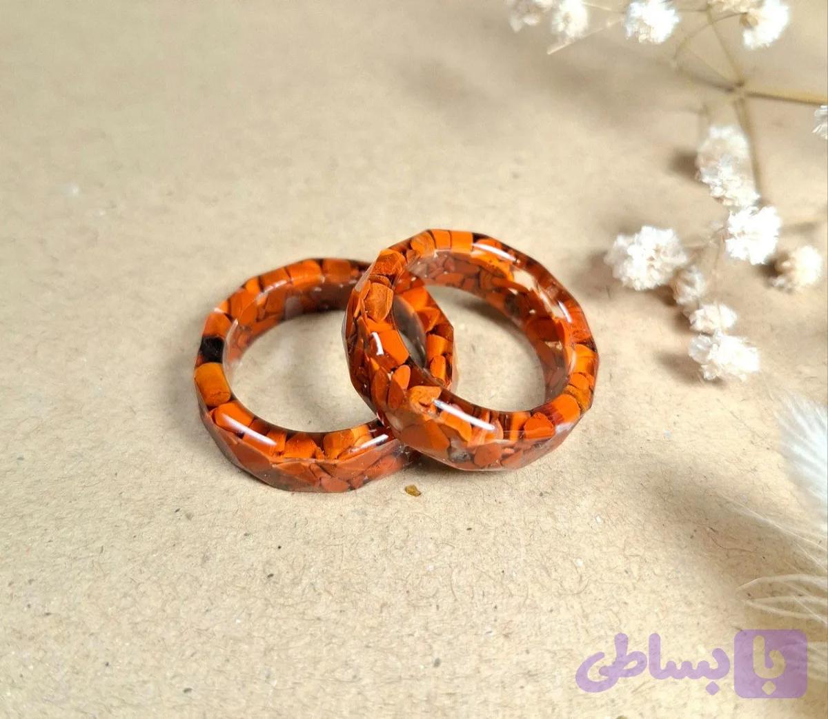 حلقه سنگی جاسپر سرخ — تصویر 1