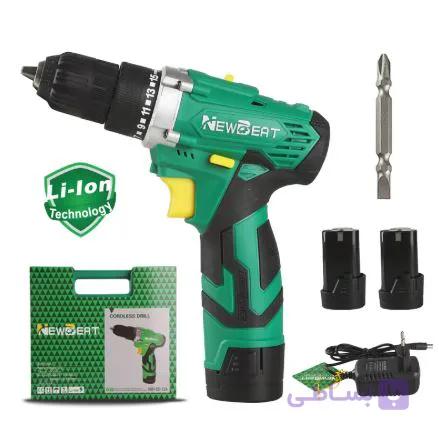 دریل شارژی 12ولت کیفی نیوبیت مدلNBT-CD-12A