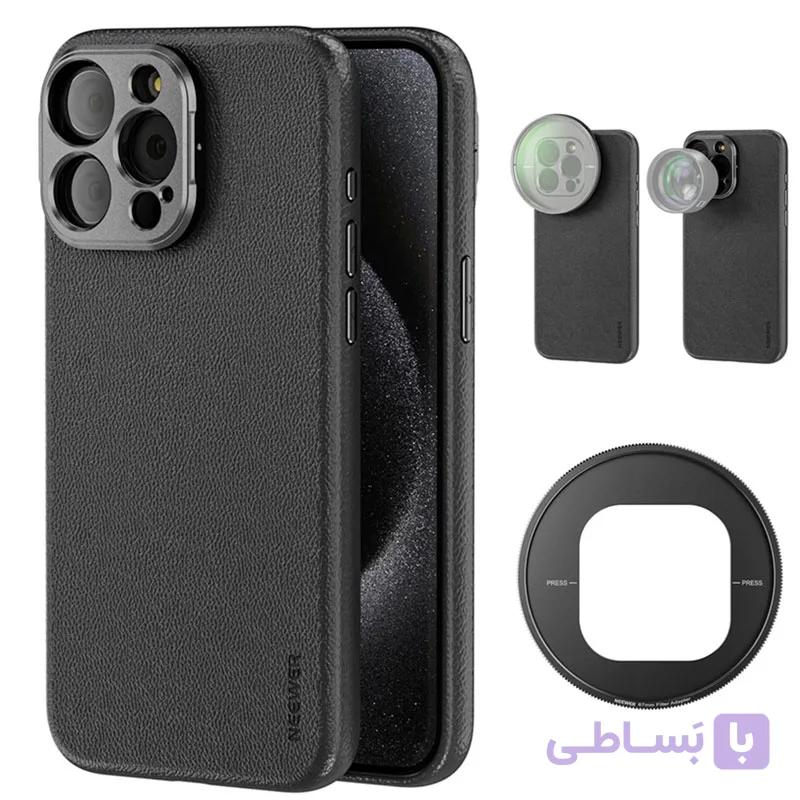 قاب گوشی آیفون 15پرو نگهدارنده لنزNEEWER — تصویر 1