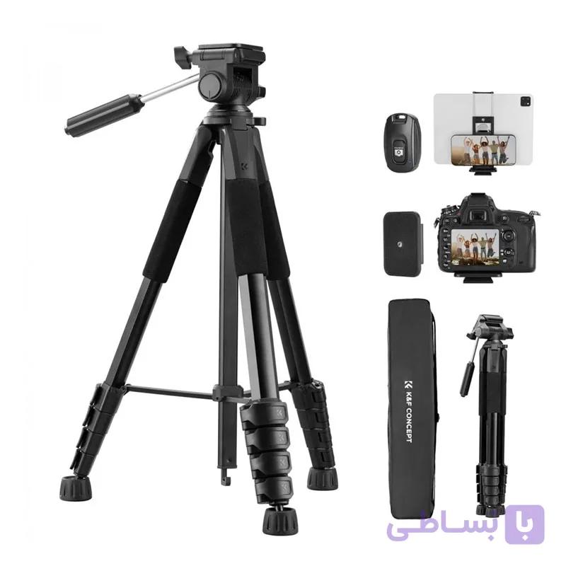 پایه عکاسی دوربین و موبایل KF126 — تصویر 1