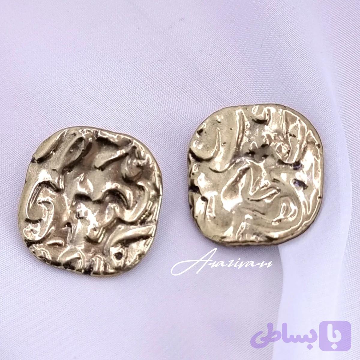 گوشواره طلایی دفرمه