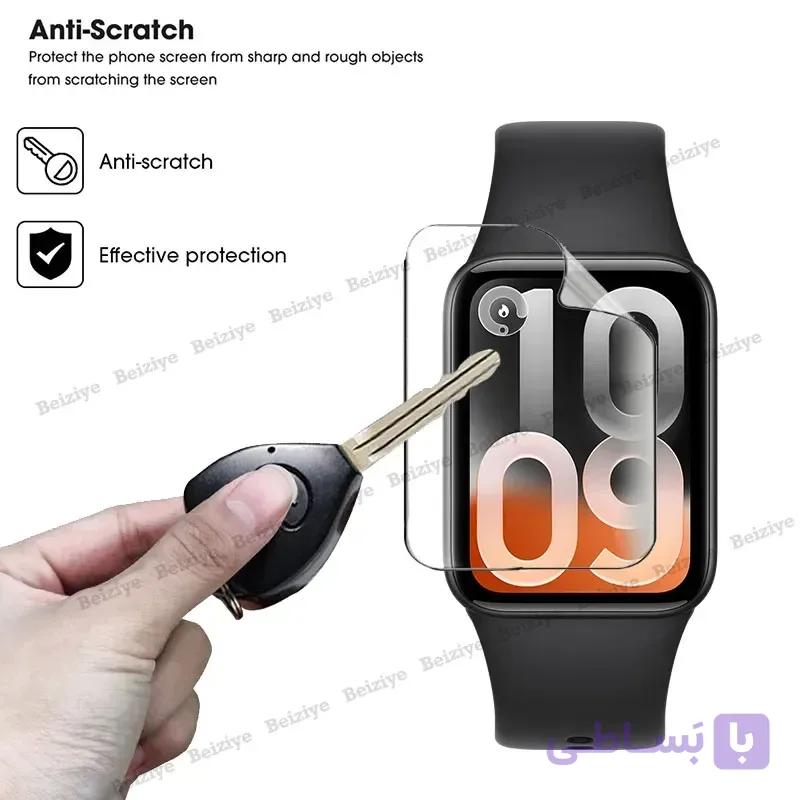 محافظ صفحه مچ بند شیائومی Mi Band 10 pro هیدروژل — تصویر 1