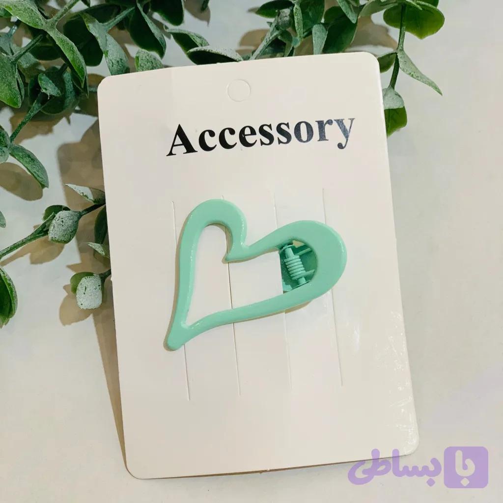 گیره انبری قلب آبی بزرگ