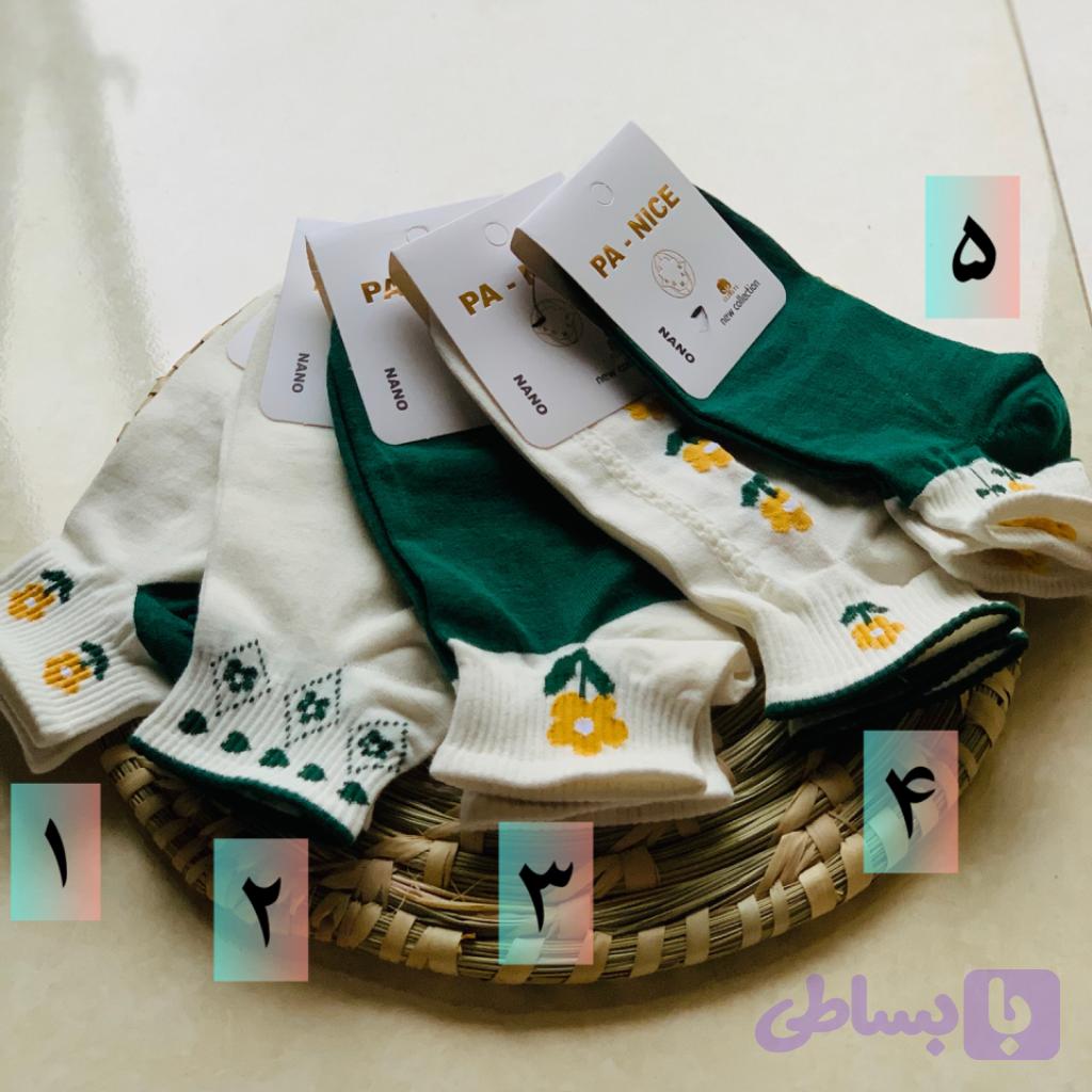 جوراب مچی گل بابونه