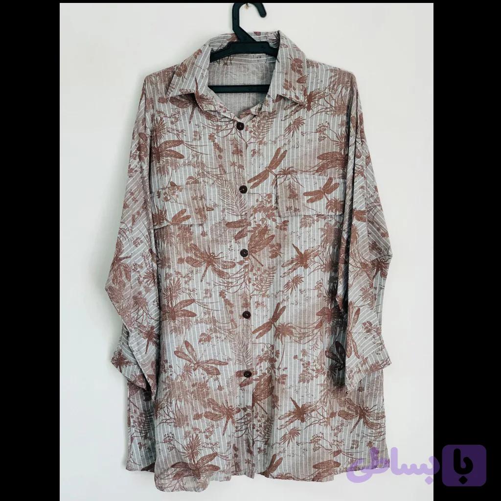 شومیز قواره بزرگ سنجاقک