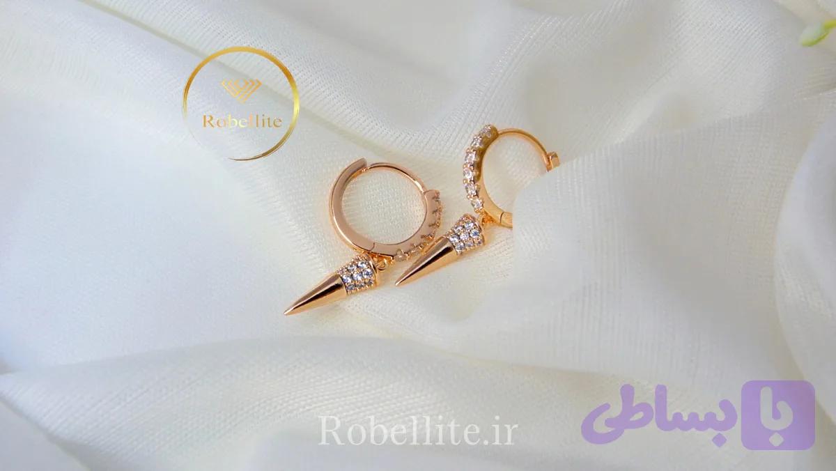گوشواره ژوپینگ مدل مخروطی