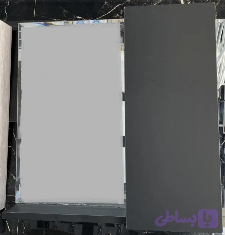 آینه باکس دار مشکی مات