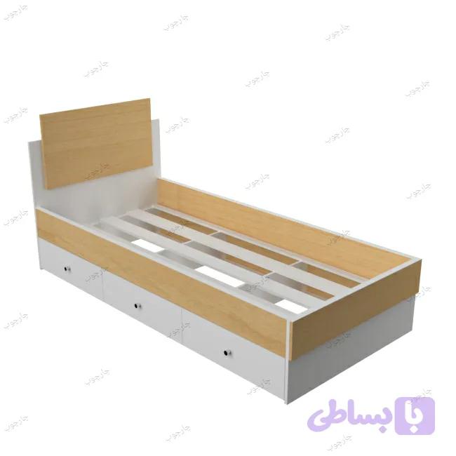 تخت یک نفره ام دی اف مدل B103