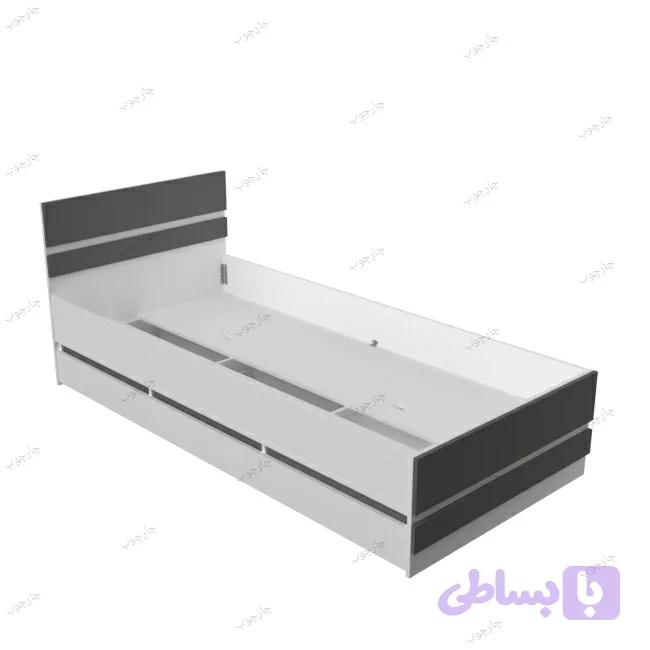 تخت یک نفره ام دی اف مدل B102