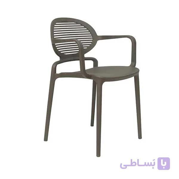 صندلی پلاستیکی دسته دار نظری مدل ماکان N496 — تصویر 1