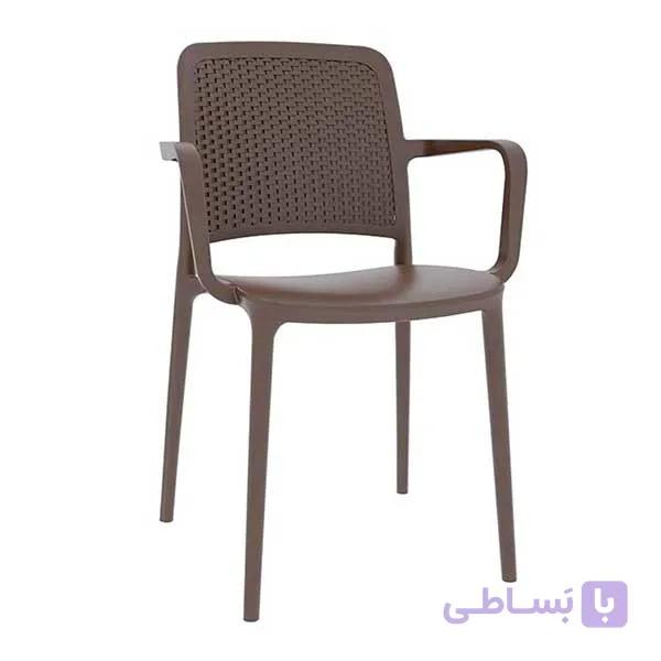 صندلی پلاستیکی دسته دار نظری مدل مونیکا N493 — تصویر 1