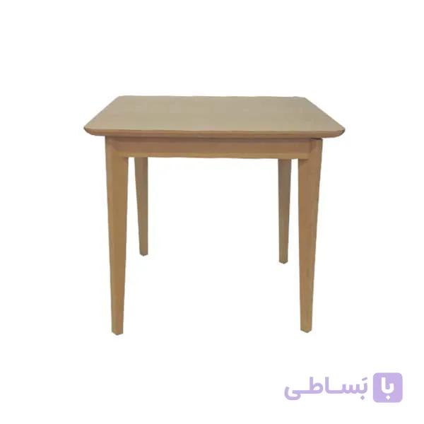میز ناهارخوری چوبی نظری مدل ساین 80*80