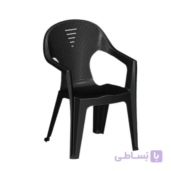 صندلی مدرن دسته دار ناصر پلاستیک کد 412 — تصویر 1