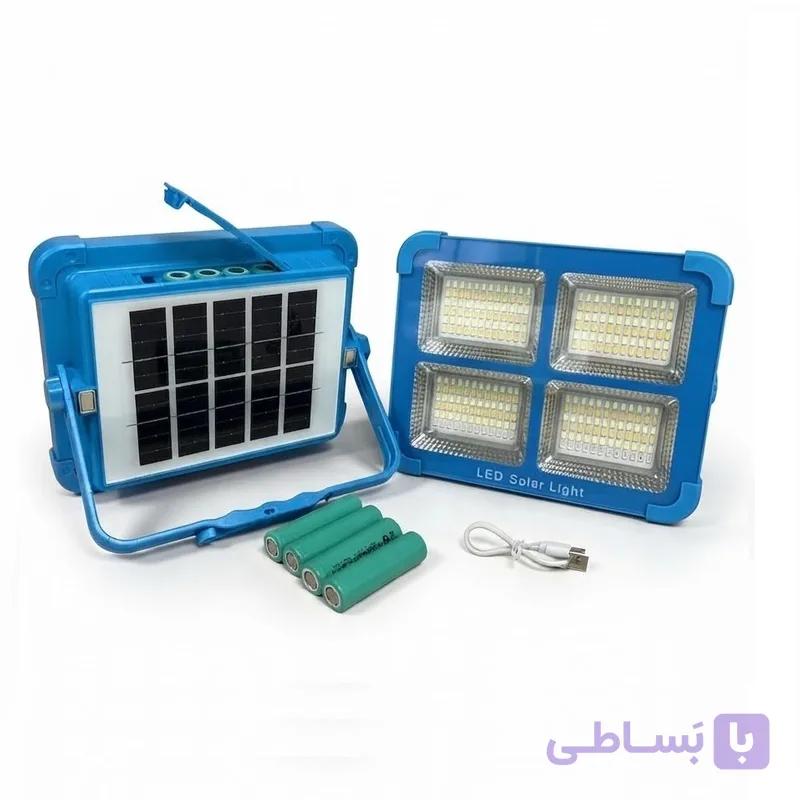 پروژکتور شارژی خورشیدی مدل YB-2030 — تصویر 1