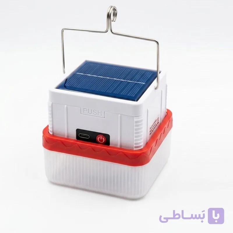 لامپ LED شارژی خورشیدی مدل Z-835 توان 50 وات — تصویر 1