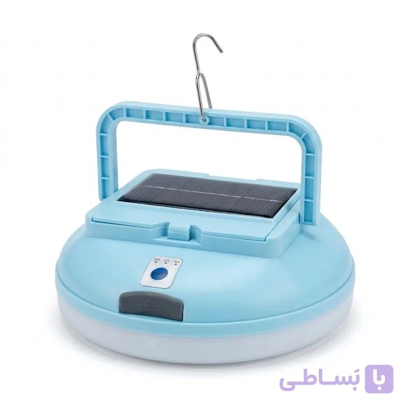 چراغ اضطراری شارژی خورشیدی 50وات پنج باطری مدل LHFD-185 — تصویر 1