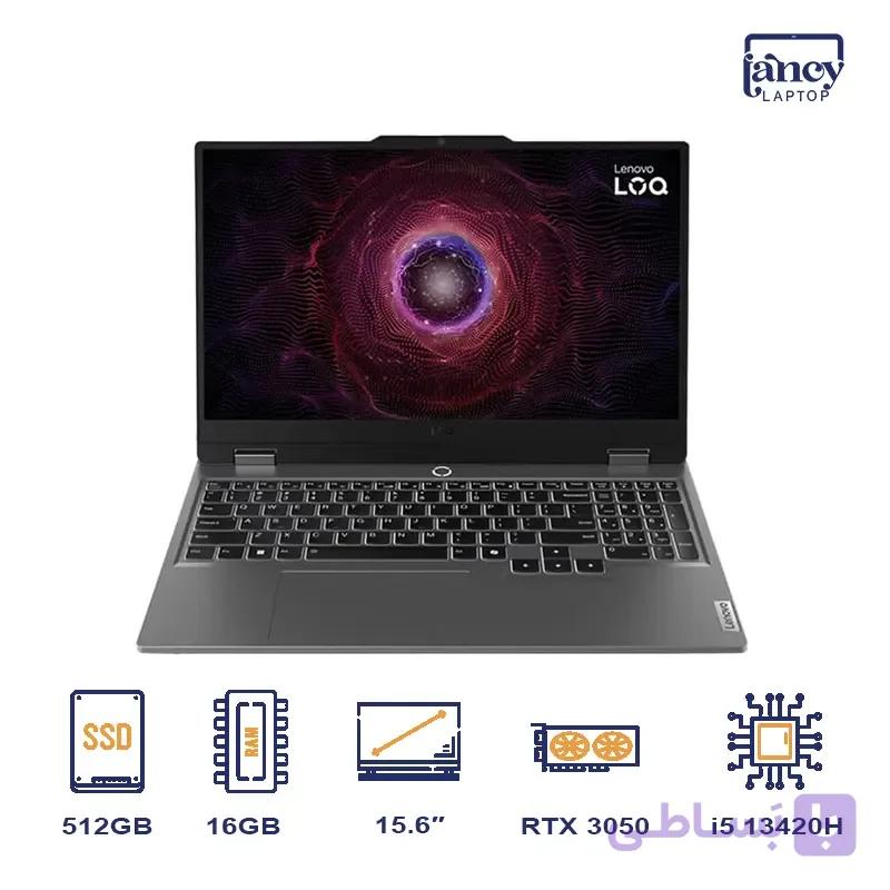 خرید لپ تاپ اوپن باکس 15.6 اینچی لنوو LOQ 15IRX9 Core i5-13420H 16GB DDR5 512GB SSD RTX 3050 6GB FHD IPS 144Hz — تصویر 1