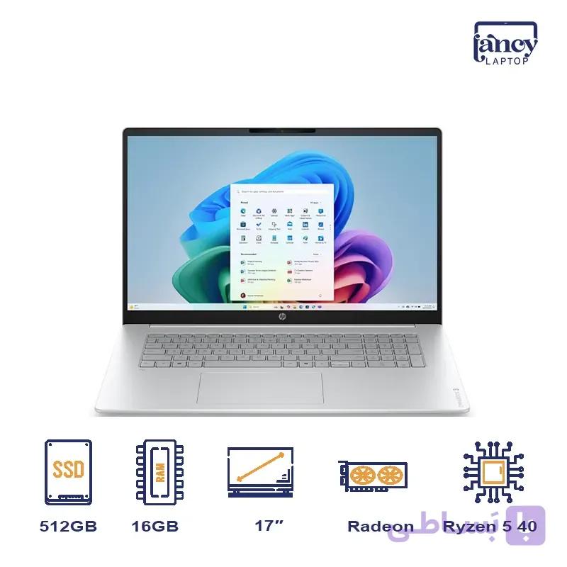 لپ تاپ اپن باکس 17 اینچی اچ پی OmniBook 3 Ryzen 5 16GB 512GB SSD AMD Radeon Graphics IPS FHD — تصویر 1