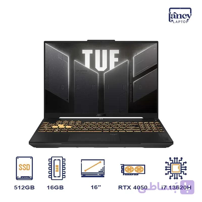 خرید لپ تاپ استوک 16 اینچی ایسوس TUF Gaming F16 FX607VU Core i7-13620H 16GB 512GB SSD RTX 4050 6GB 144Hz — تصویر 1