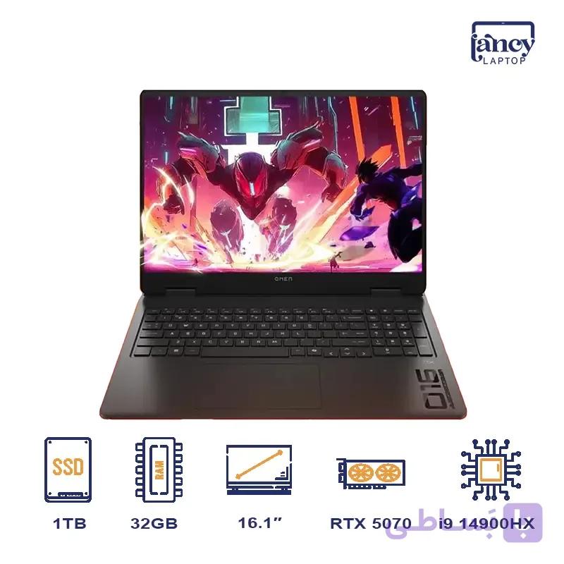خرید لپ تاپ اپن باکس 16.1 اینچی اچ پی OMEN 16 2025 Core i9-14900HX 32GB DDR5 1TB SSD RTX 5070 8GB QHD 240Hz — تصویر 1