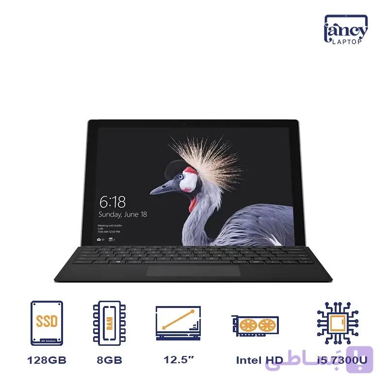 لپ تاپ استوک 12.3 اینچی مایکروسافت Surface Pro 5 Core i5-7300U 8GB 128GB SSD Intel HD Graphics 620 3K Touch SIM — تصویر 1