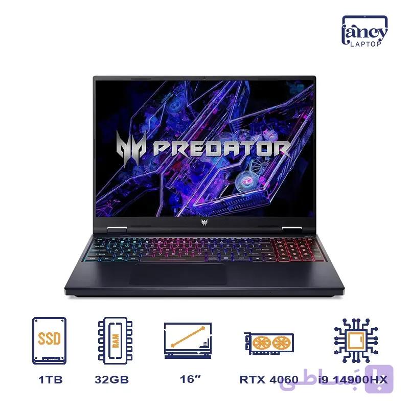خرید لپ تاپ اپن باکس 16 اینچی ایسر Predator Helios Neo 16 PHN16-72 Core i9-14900HX 32GB DDR5 1TB SSD RTX 4060 8GB QHD 165Hz — تصویر 1