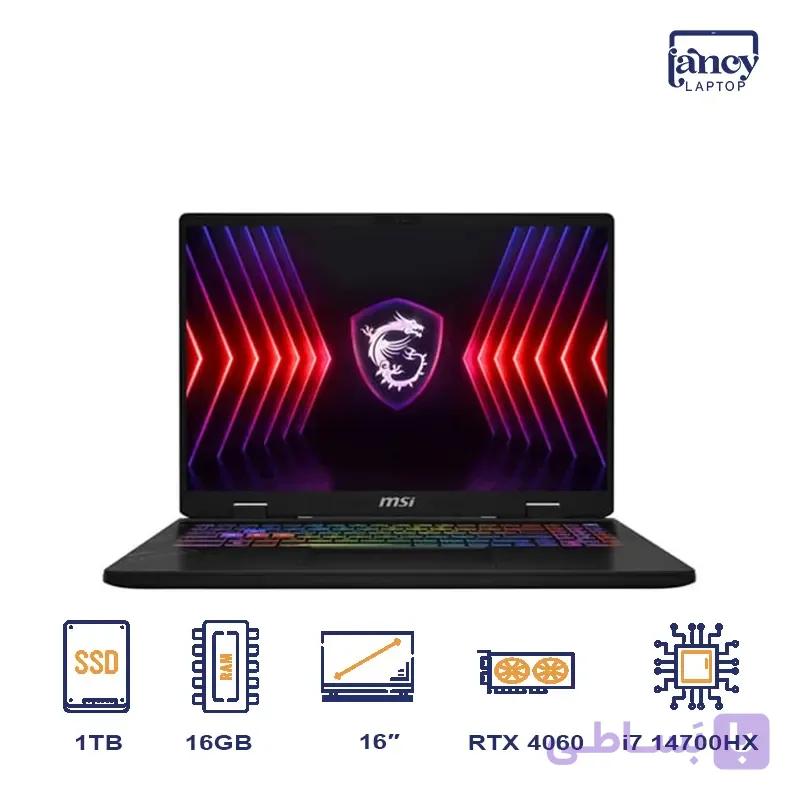 خرید لپ تاپ اپن باکس 16 اینچی ام‌اس‌آی Crosshair 16 HX D14VFKG Core i7-14700HX 16GB 1TB SSD RTX 4060 8GB QHD+ 240Hz — تصویر 1