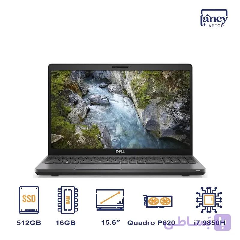 خرید لپ تاپ استوک 15.6 اینچی دل Precision 3541 Core i7-9850H 16GB 512GB SSD NVIDIA Quadro P620 4GB FHD Touch — تصویر 1