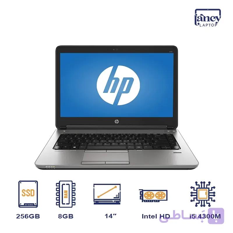خرید لپ تاپ استوک 14 اینچی اچ پی ProBook 640 G1 Core i5-4300M 8GB 256GB SSD Intel HD Graphics 4600 HD — تصویر 1
