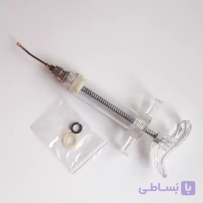 سرنگ سرلاک 10 میل همراه با سرسرنگ استیل ضد زنگ