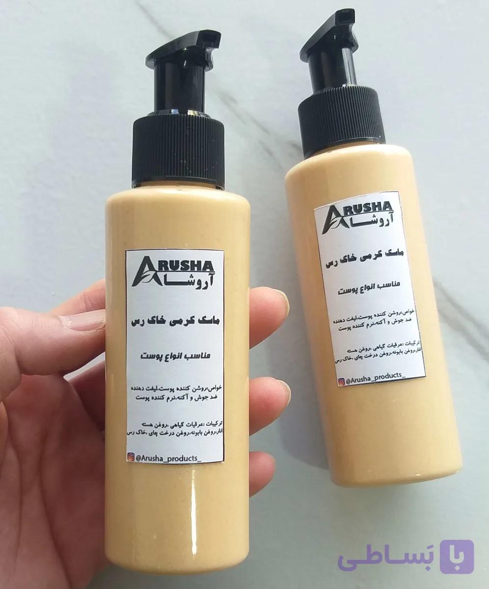 ماسک کرمی خاک رس